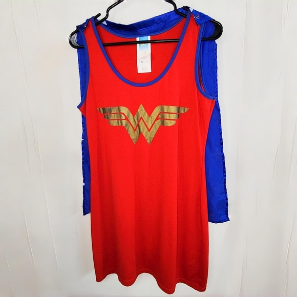 Wonder Woman Bodycon Costume Dress - Picture 5 of 10